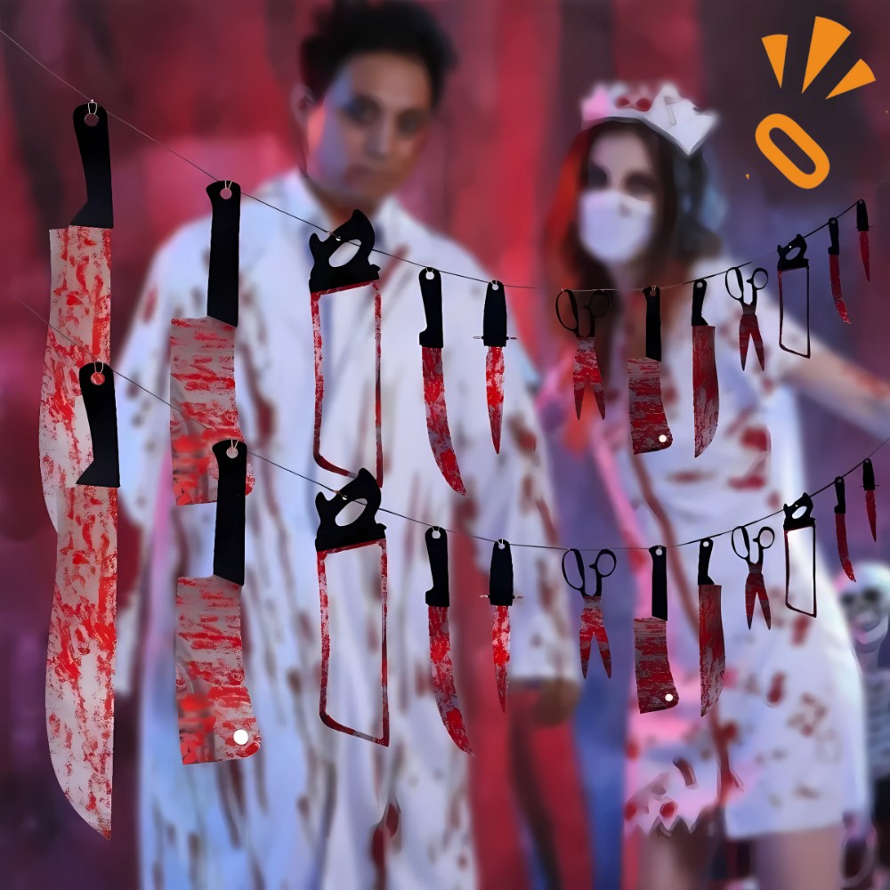 Guirnalda Herramientas Premium Halloween