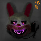 Máscara Conejo Diabólico Led
