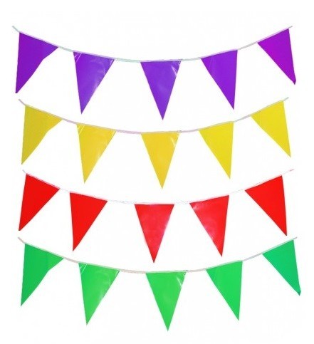 Banderín Cartón Colores