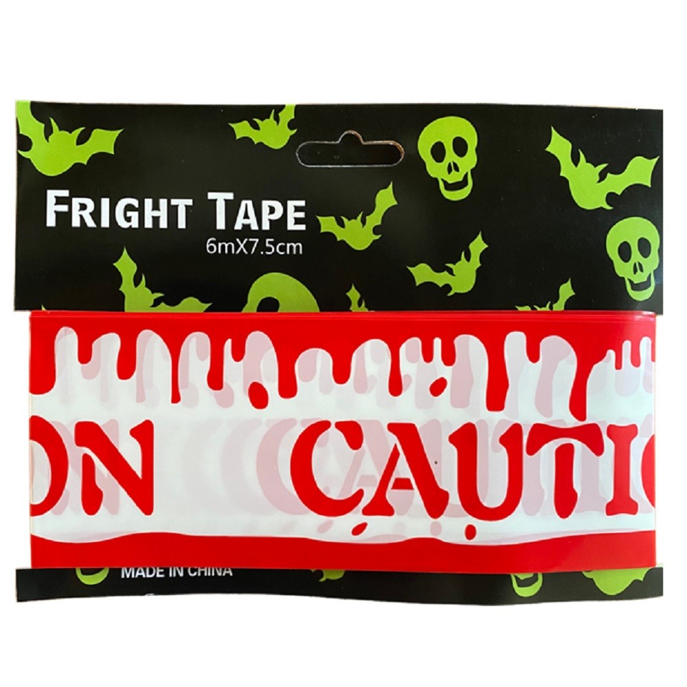 Decoración Cinta Caution Sangre