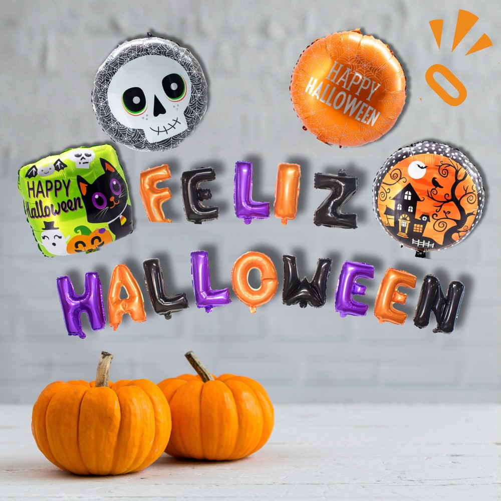 Set Globo Feliz Halloween