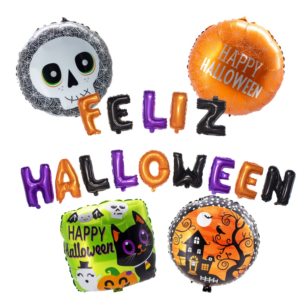 Set Globo Feliz Halloween