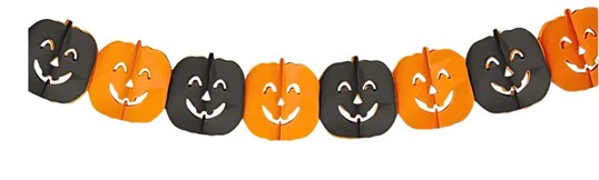 Guirnalda Calabaza Halloween