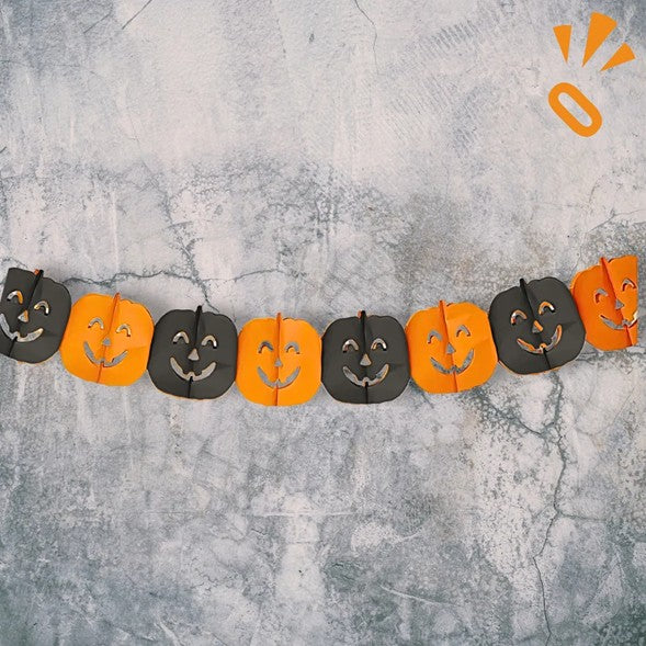 Guirnalda Calabaza Halloween