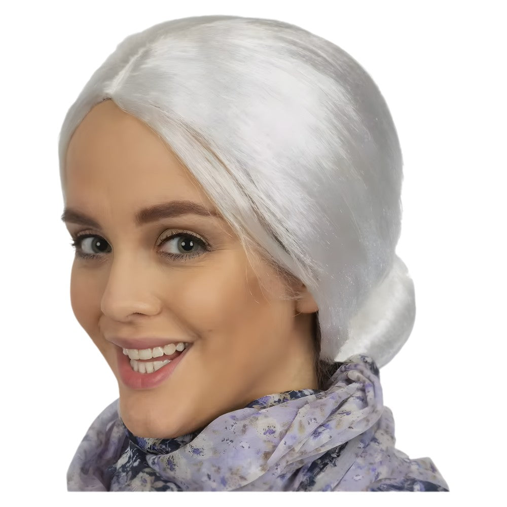 Peluca Blanca Abuela