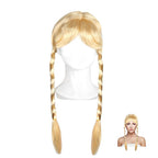 Peluca Trenzas Rubias