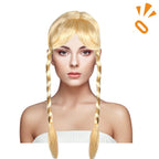 Peluca Trenzas Rubias