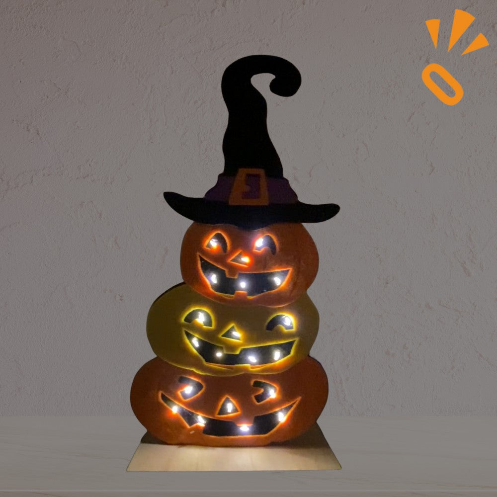 Adorno Mesa Calabaza Led