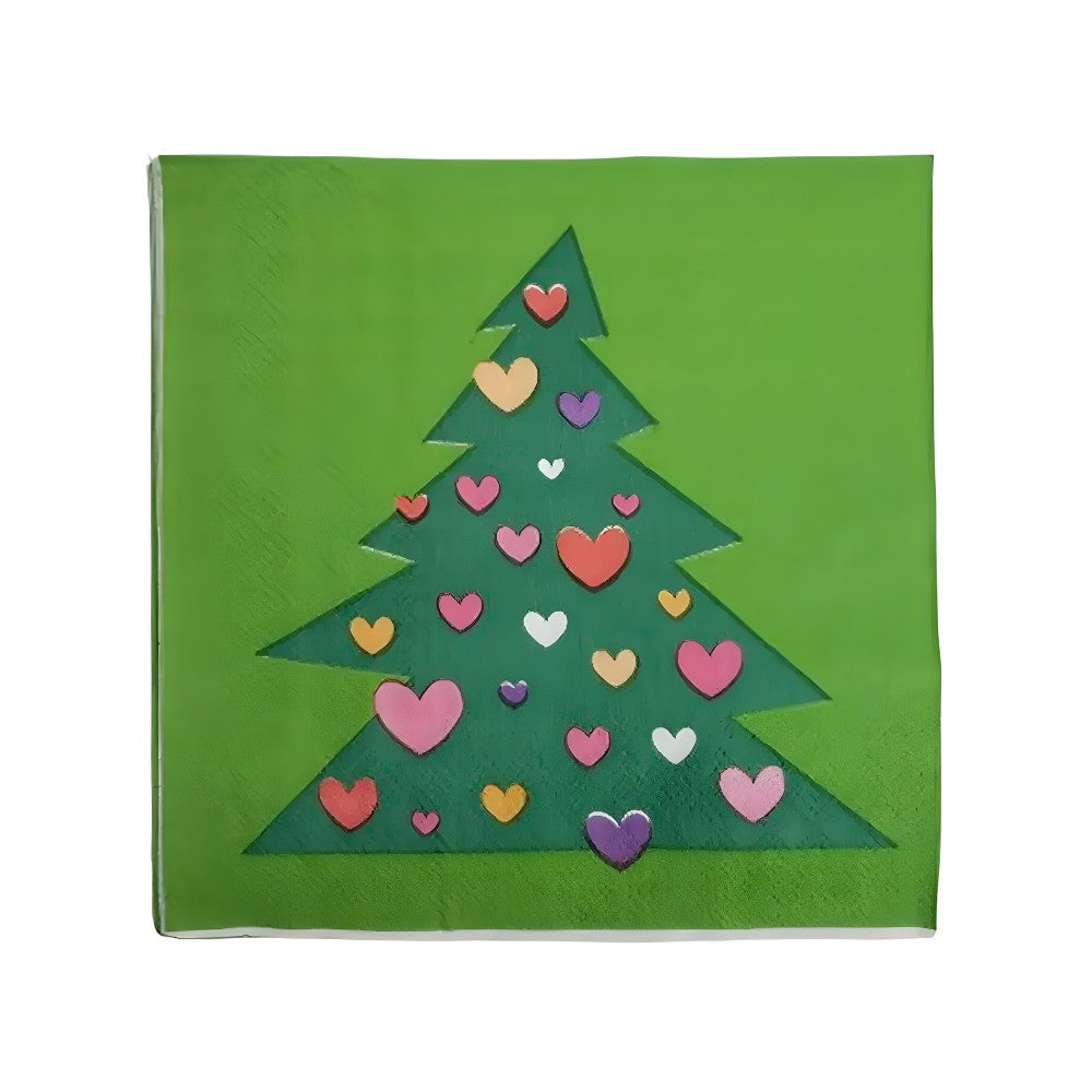 Servilletas Navidad Arbol x 20