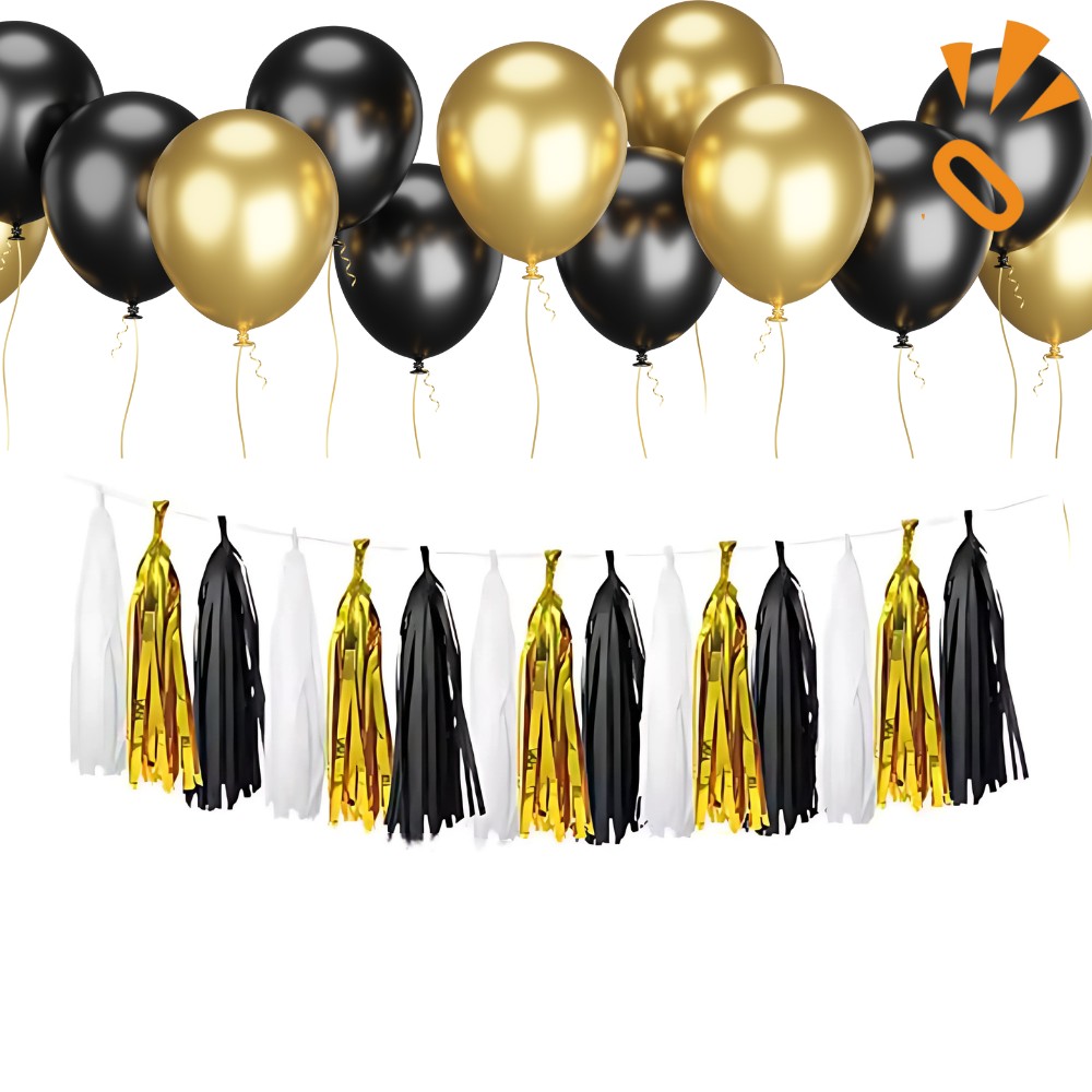 Guirnalda Tassel Metal