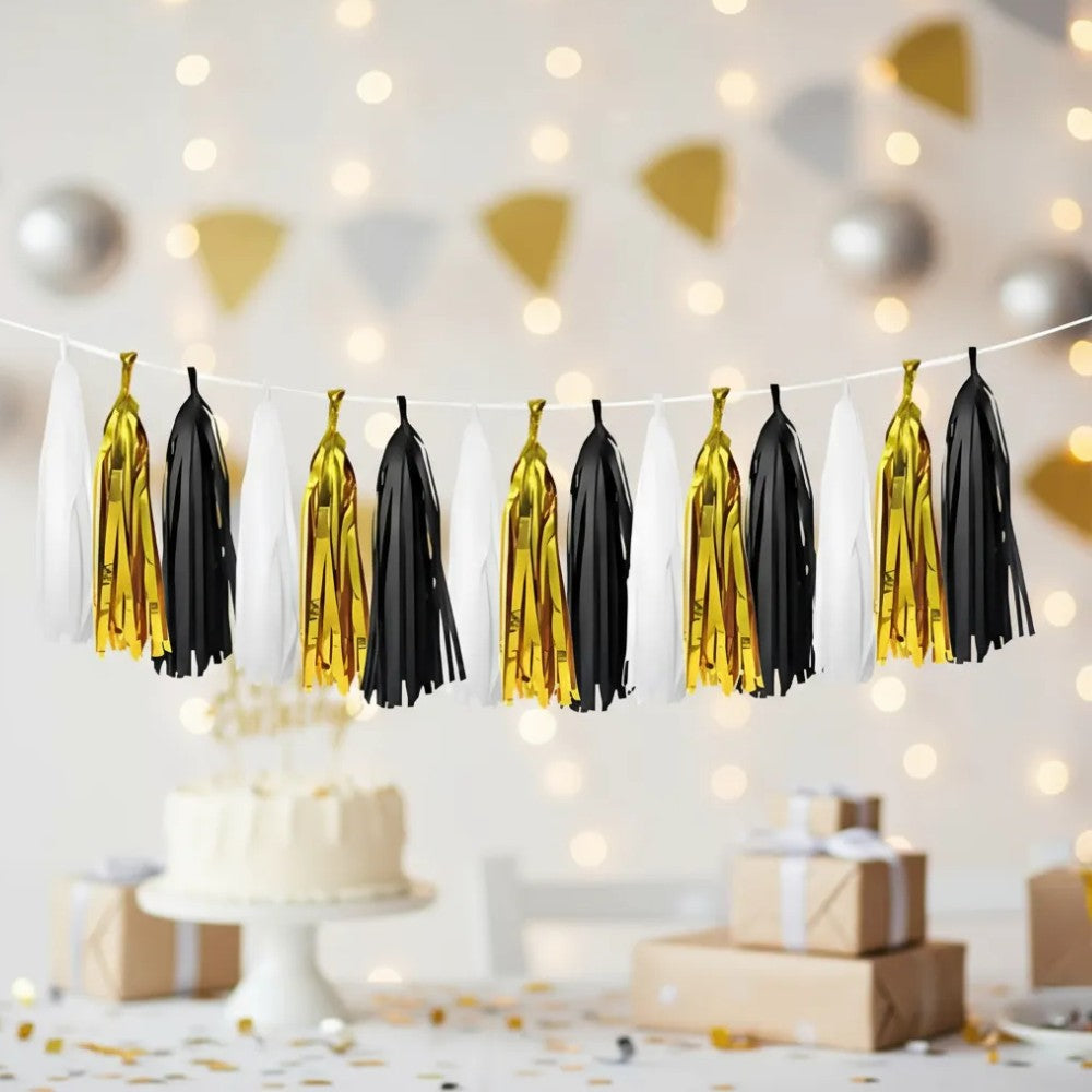 Guirnalda Tassel Metal
