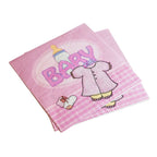 Servilletas Baby Shower Ropita Rosado
