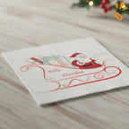 Servilletas Navidad Trineo x 20