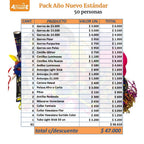 Pack Cotillon Año Nuevo 50 personas