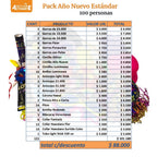 Pack Cotillón Año Nuevo 100 personas