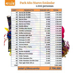 Pack Cotillón Año Nuevo 1.000 personas