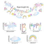 Guirnalda Unicornio Premium Doble