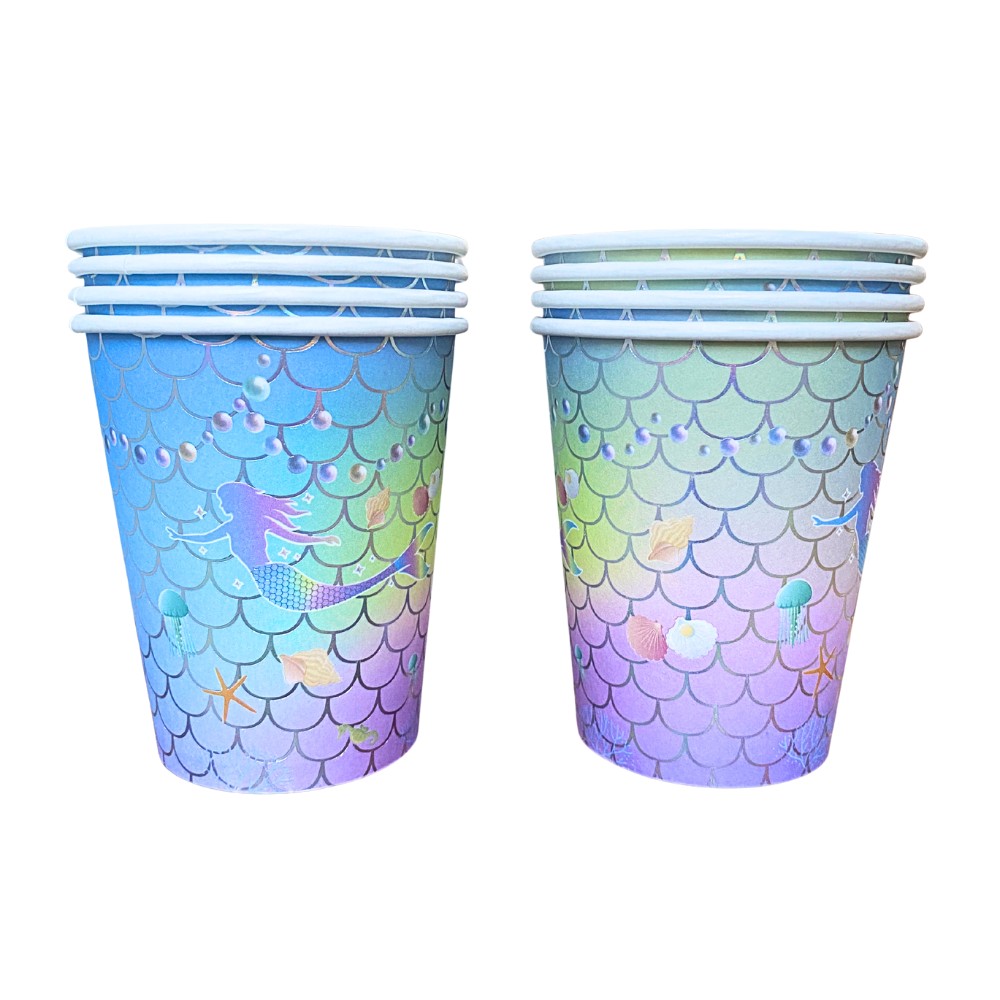 Vasos Sirena x 8