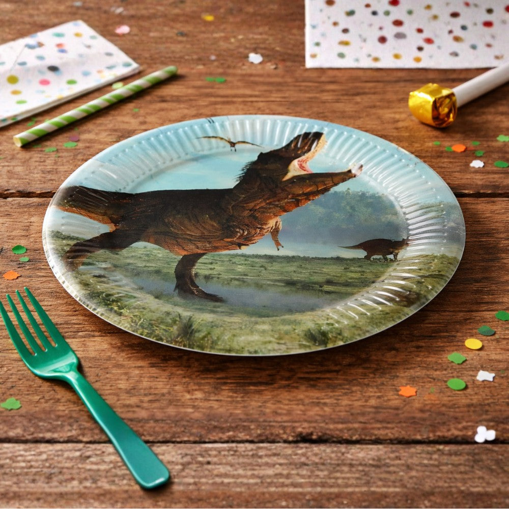 Platos Dinosaurio x 6