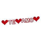Guirnalda Letras Te Amo