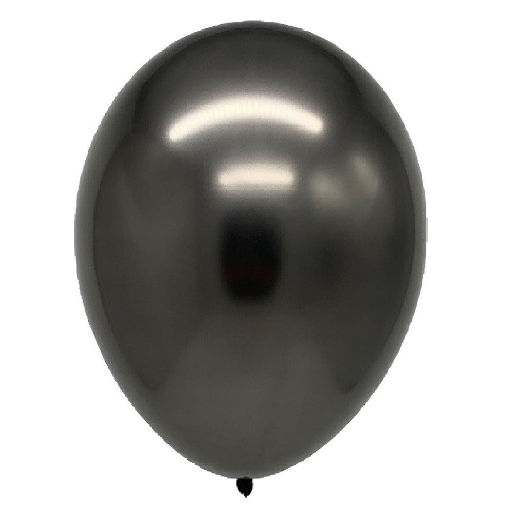 Globo Cromo R12 Metalizado Colores X 25