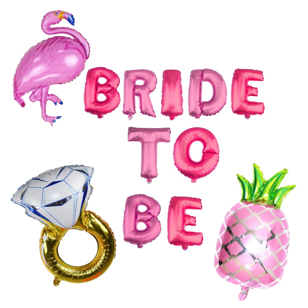 Set Globos Despedida de Soltera Bride to Be Veraniego