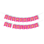 Guirnalda Banderines Despedida de Soltera Fucsia