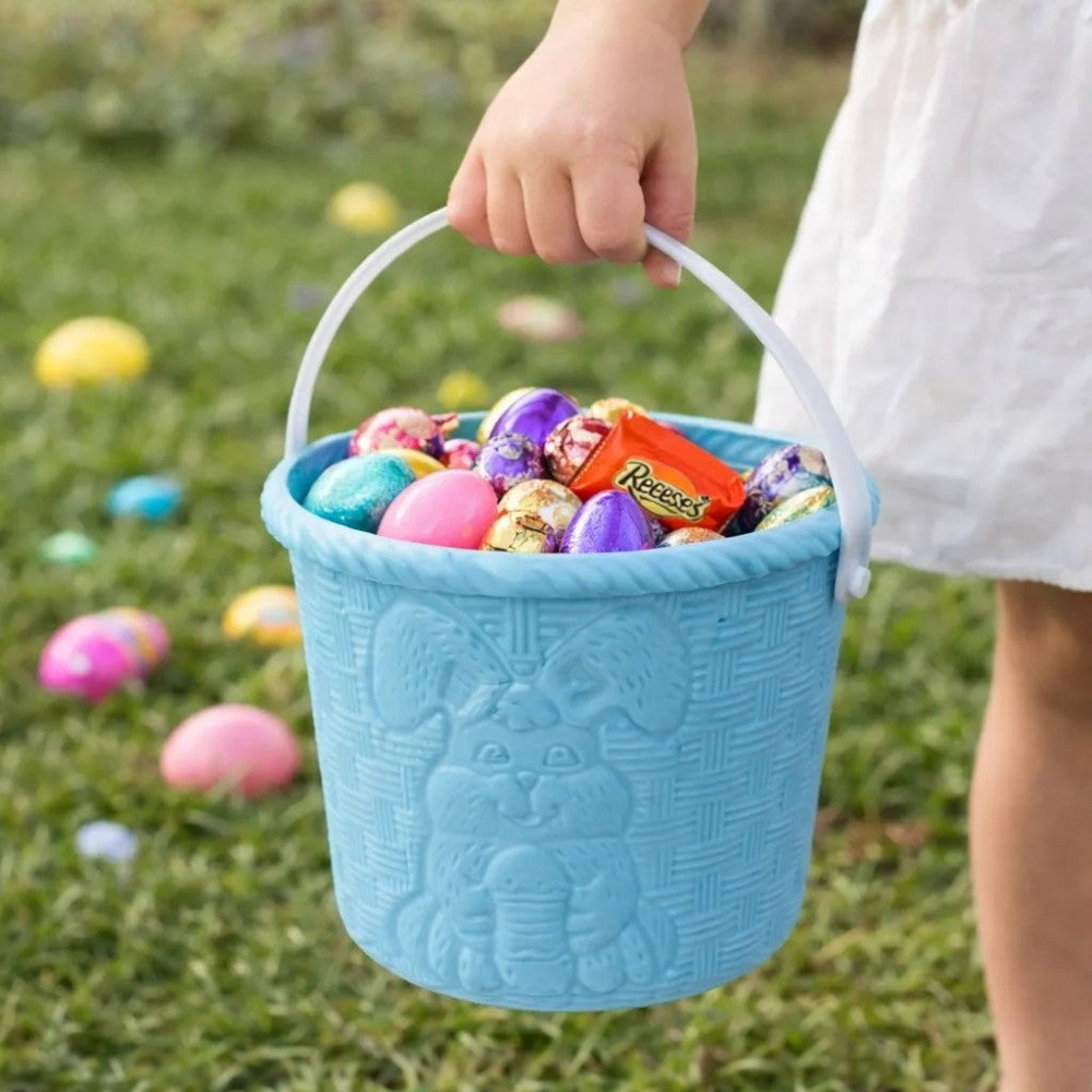 Canasto Balde Conejo Pascua de Resurrección