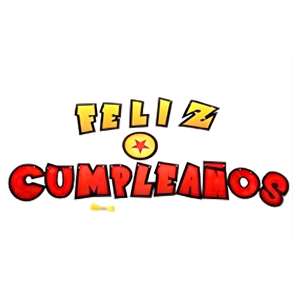 Guirnalda Feliz Cumpleaños Dragon Ball