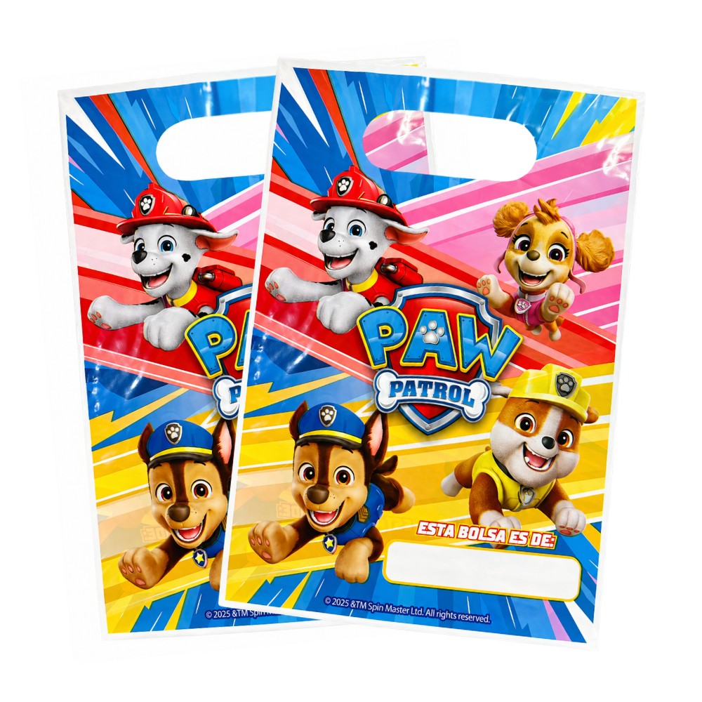 Bolsa Dulces Paw Patrol x 6