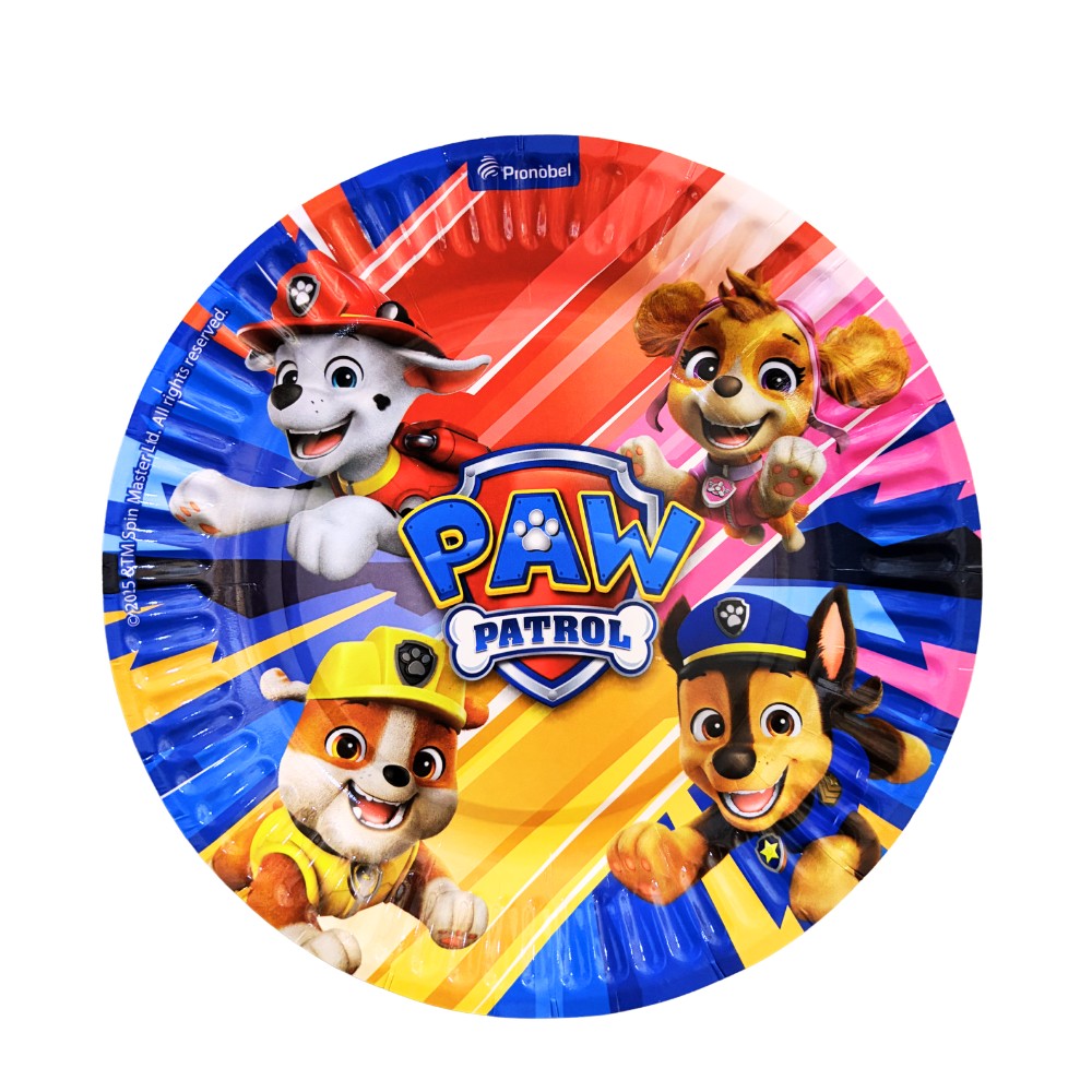 Plato Paw Patrol x 6