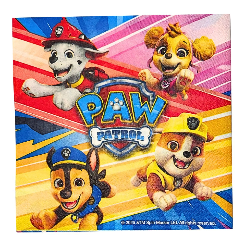 Servilletas Paw Patrol x 10
