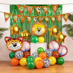 Set Decoración Cumpleaños Animales de la Selva | Cotillón Activarte