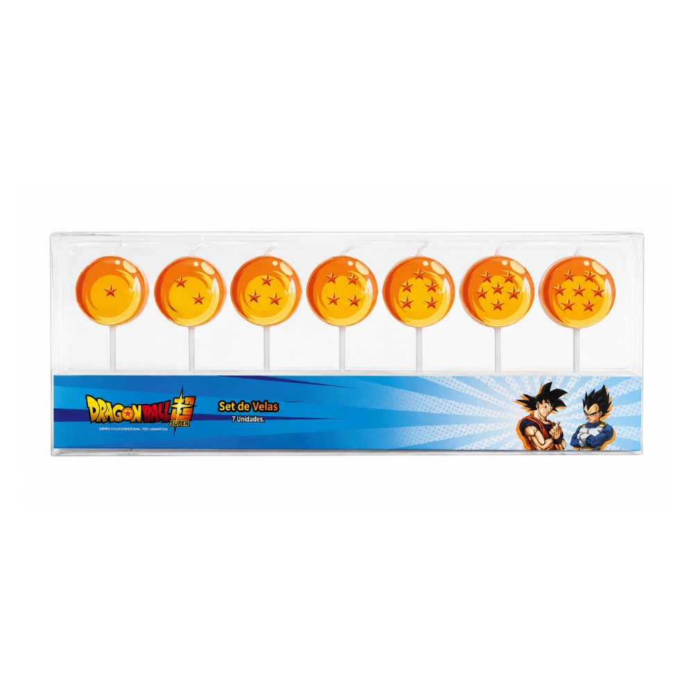 Set 7 Velas Dragon Ball