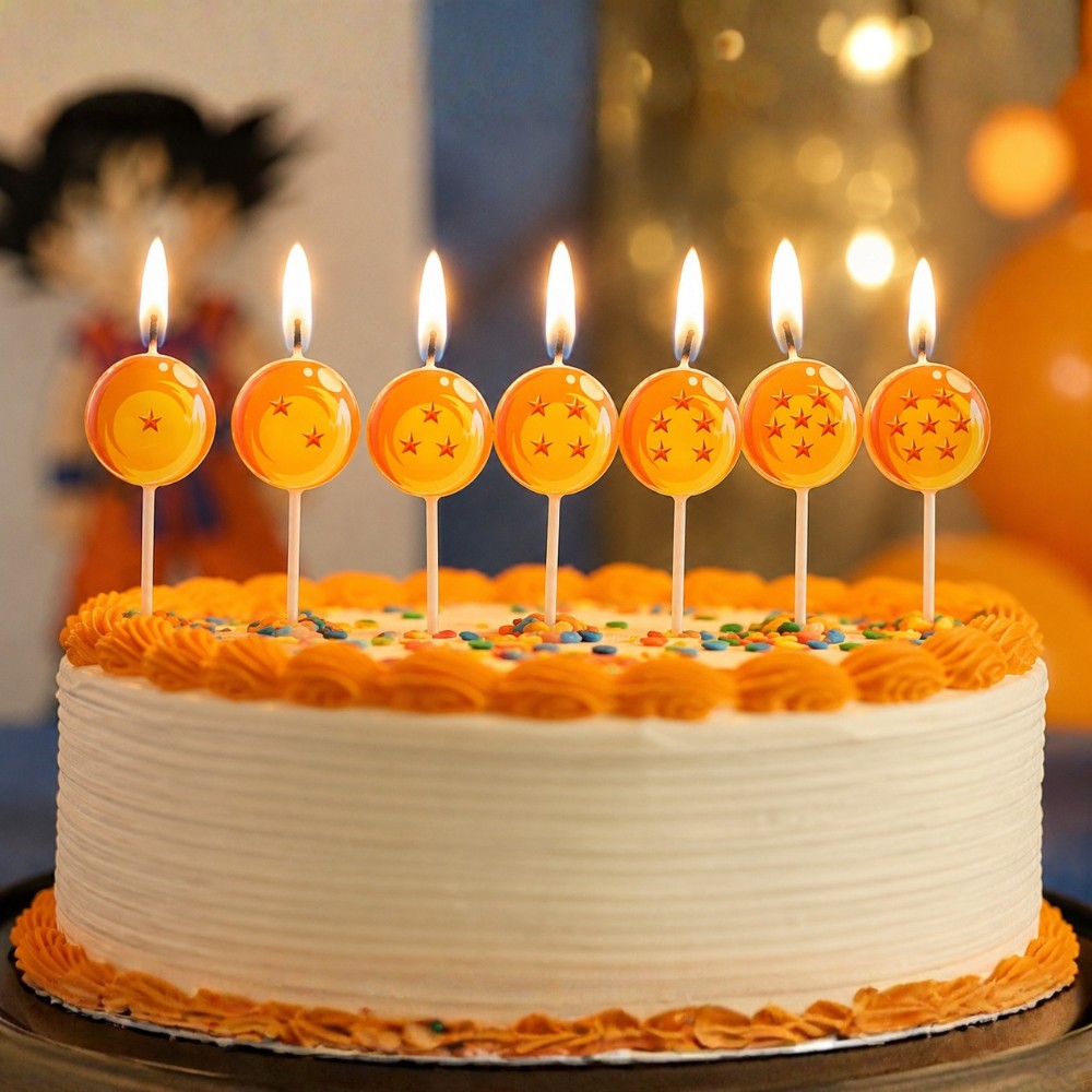 Set 7 Velas Dragon Ball