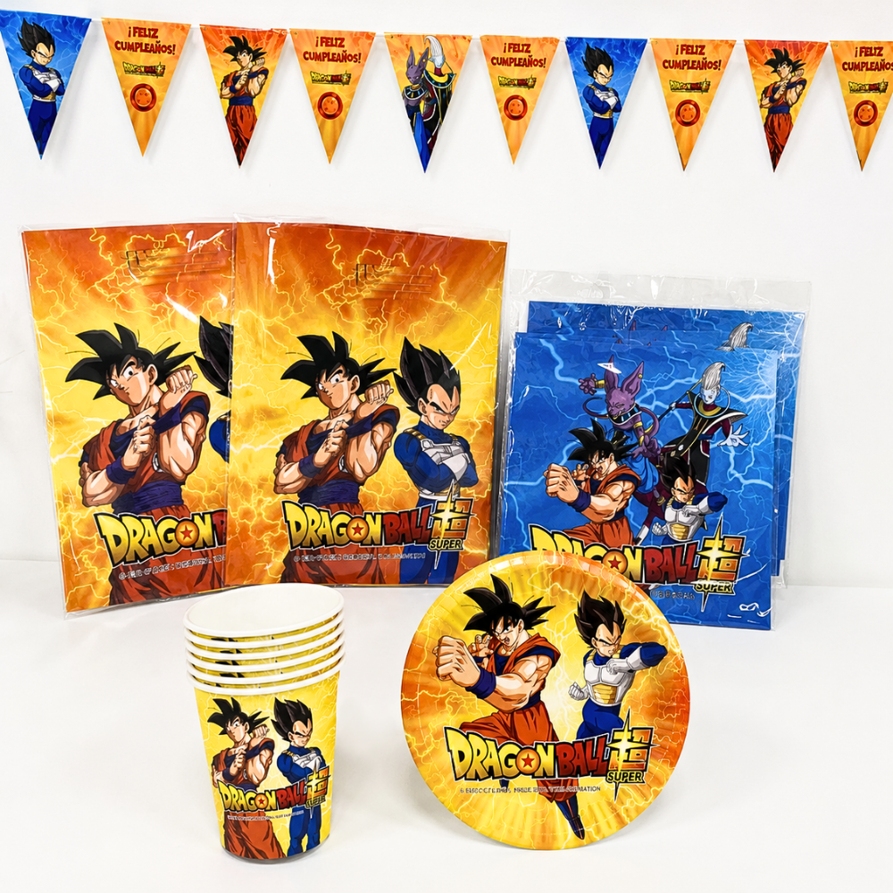 Pack Cumpleaños Dragon Ball x 18