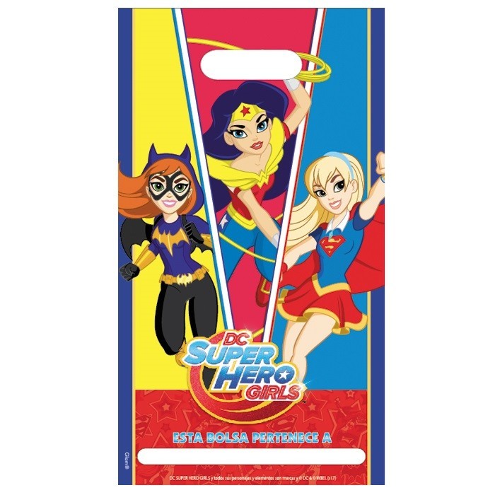 Bolsa Dulces Super Hero Girls x 6