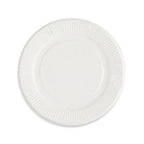 Plato Cartón Blanco x 50