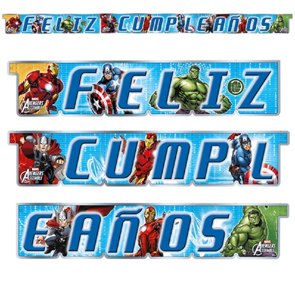 Feliz Cumpleaños Avengers