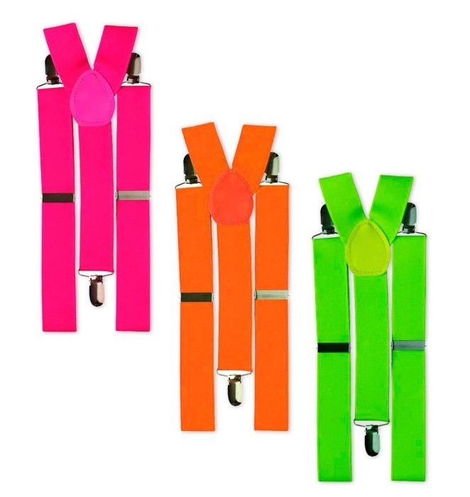 Suspensores Flúor Colores