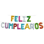 Globo Metálico Feliz Cumpleaños Colores