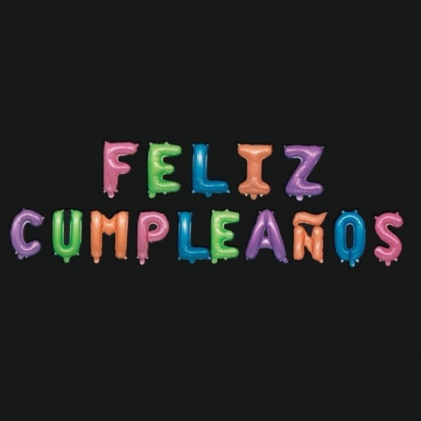 Globo Metálico Feliz Cumpleaños Colores