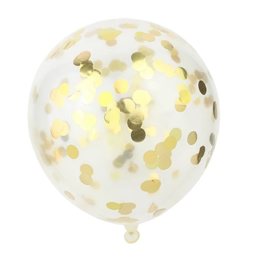 Globo Relleno Confetti Colores x 12