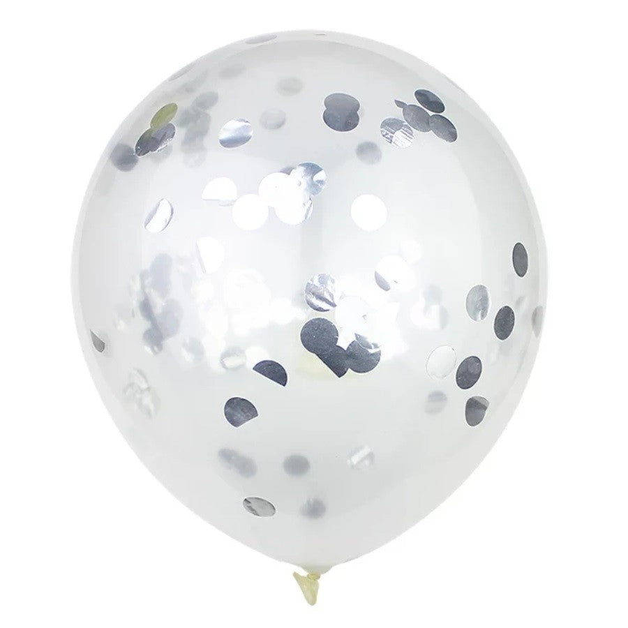 Globo Relleno Confetti Colores x 12