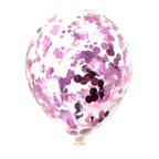 Globo Relleno Confetti Colores x 12