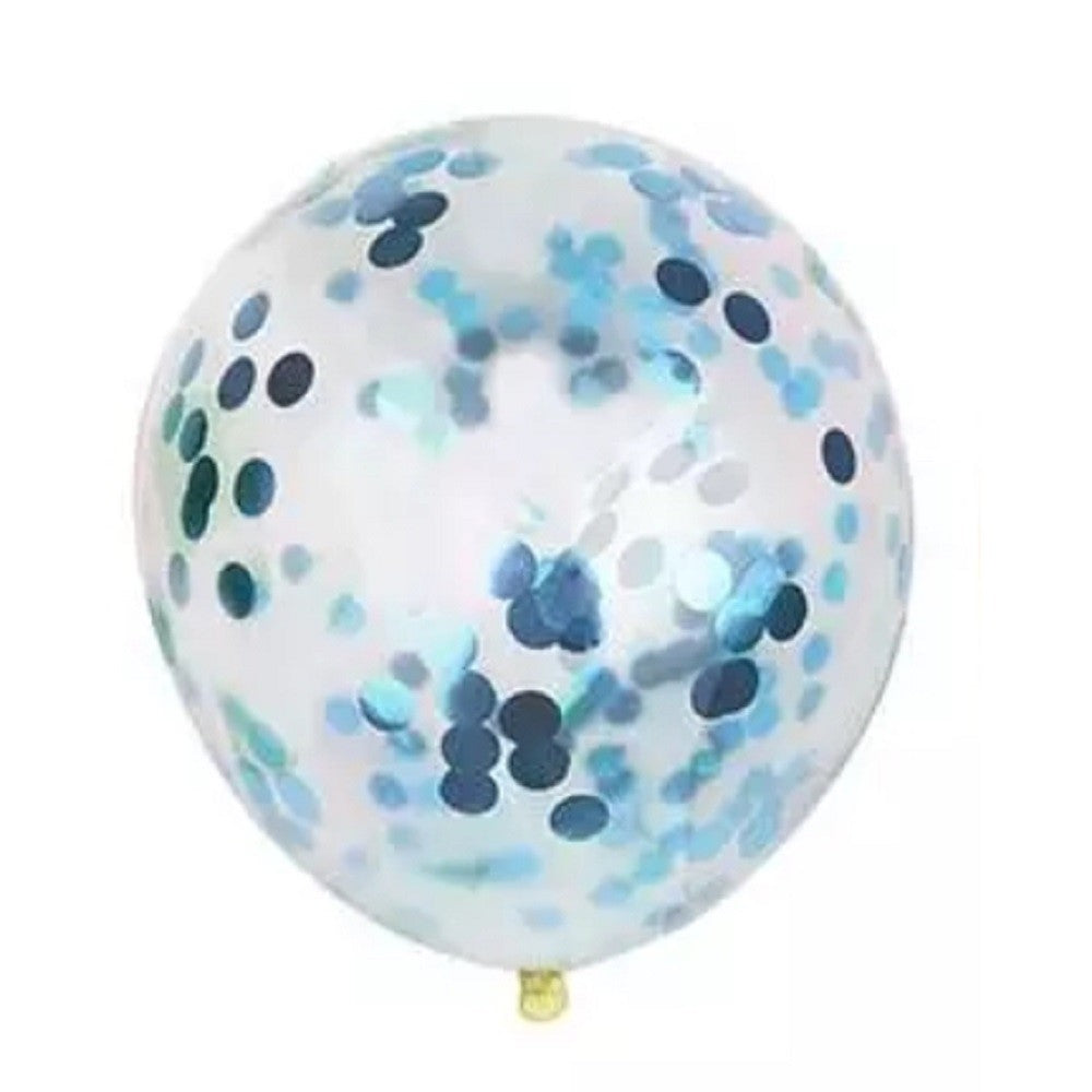 Globo Relleno Confetti Colores x 12