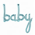 Globo Gigante Letras Baby 90 cms Niño y Niña