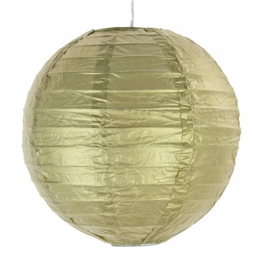 Pantalla Decoración 25 cms Dorado y Plateado
