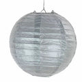 Pantalla Decoración 25 cms Dorado y Plateado