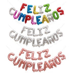 Globo Metálico Feliz Cumpleaños Colores